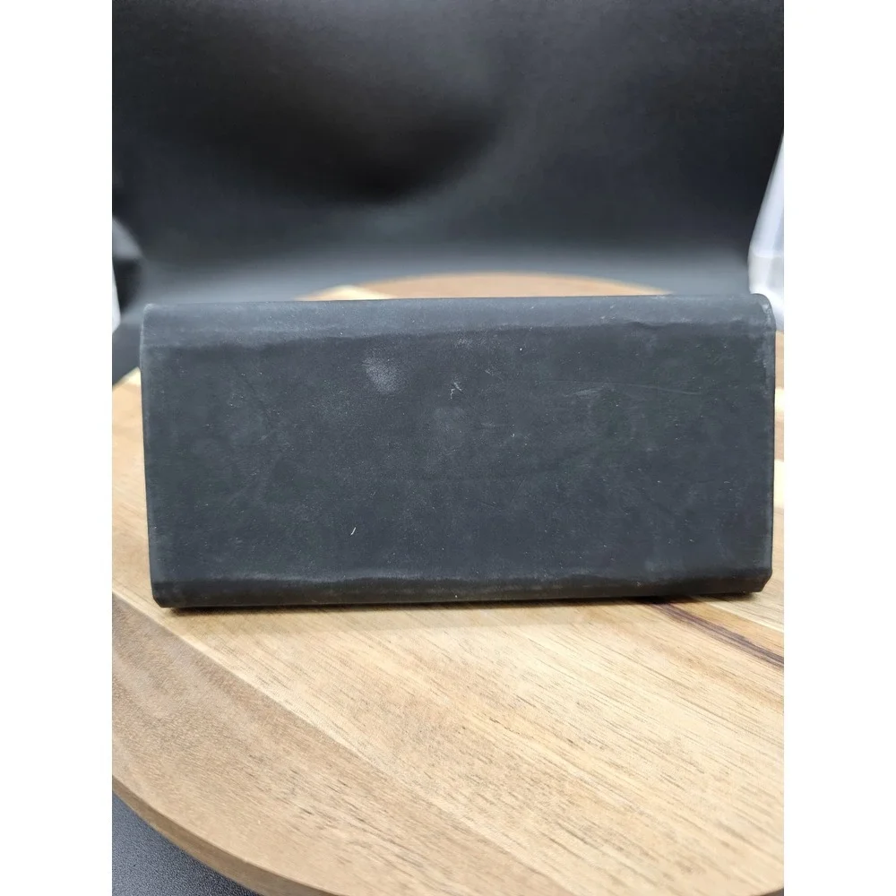 MAUI JIM Black Trifold Magnetic‎ Close Sunglasses Case Gold Logo CASE ONLY!